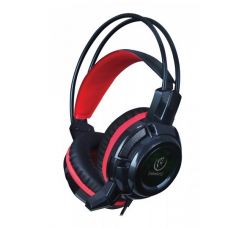 Rebeltec Baldur 3.5mm fekete vezetékes mikrofonos gamer fejhallgató