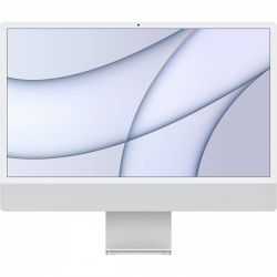 Apple iMac MGTF3ZE/A Retina 4.5K, 24", Apple M1, 8GB memória, 256GB SSD ezüst asztali számítógép