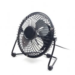 Gembird 4" fekete kapcsolós USB ventilátor