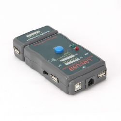 Gembird NCT-2 RJ-45 RJ-11 UTP STP USB AA/AB kábel tesztelő