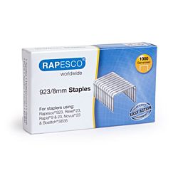 Rapesco 923/8 erős tűzőkapocs (1000 db/doboz)