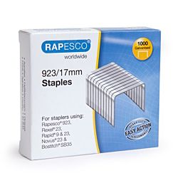Rapesco 923/17 erős tűzőkapocs (1000 db/doboz)