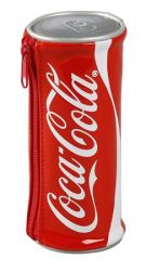 VIQUEL "Coca-Cola" cipzáras piros tolltartó