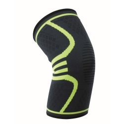 Vivafit S méret (30-34 cm) zöld-fekete sport térdszorító