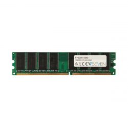 V7 V732001GBD 1GB DDR1 400MHZ CL3 DIMM 2.5V LEG zöld memória