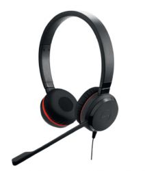 Jabra Evolve 20SE UC Stereo Fekete Headset