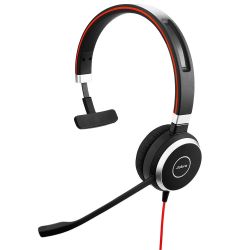 Jabra Evolve 40 UC Mono Fekete Headset