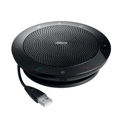 Jabra SPEAK 510+ UC Univerzális USB/Bluetooth Fekete kihangosító