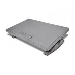 Kensington K50409 SoleMate Pro, 340x91x530 mm, Állítható, Ergonómikus, Szürke, Lábtámasz