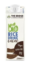 THE BRIDGE 0,25 l dobozos kakaós bio rizs növényi ital