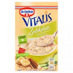 Dr. Oetker Vitalis 55 g banános zabkása