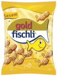 CHIO "Gold-Fischli" 100 g szezámos kréker 