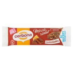 Cerbona 20 g csokoládés müzliszelet