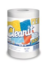 Lucart Cleanit 300 2 rétegű univerzális tekercses fehér törlőkendő