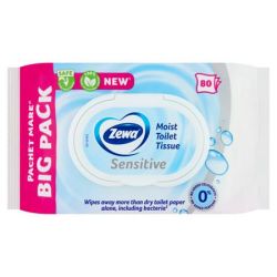 ZEWA Sensitive nedves Toalettpapír (80db)