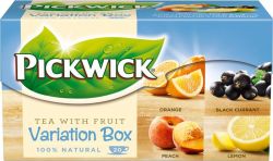 Pickwick "Variációk II" 20x1,5g vegyes ízesítésű fekete tea