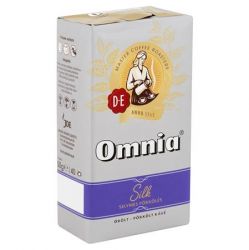 Douwe Egberts Omnia Silk 250 g őrölt pörkölt kávé vákuumos csomagolásban