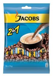  Jacobs 2in1 10x14 g instant kávé stick
