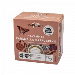 CAFE FREI "Havannai karamella-cappuccino" Dolce Gusto kompatibilis Kávékapszula (9 db)