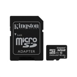 KINGSTON MicroSDHC 32GB CLASS 10 UHS-I Industrial Temp + Adapter Memóriakártya