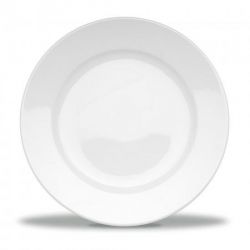 Rotberg Basic 24 cm (6 darab) porcelán fehér lapos tányér