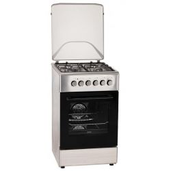 MPM 54-KGM-06E 4 Zónás, 1.85kW, 58l, (D), Inox Kombinált tűzhely