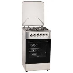 MPM 64-KGM-11 4 Zónás, 2.25kW, 70l, (D), Inox Kombinált tűzhely