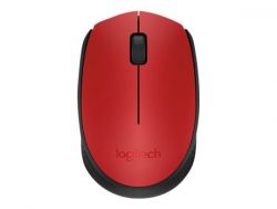 Logitech M171 vezeték nélküli piros egér