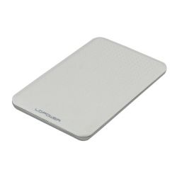 LC POWER 2,5" LC-25WU3 Ultraslim USB 3.0 külső fehér merevlemez ház