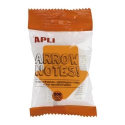 APLI "Arrow notes" 200 lapos nyíl formájú öntapadó jegyzettömb