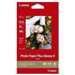 CANON 10x15 cm 260 g PP-201 tintasugaras extra fényes fotópapír (50 lap)