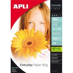 APLI A4 180 g "Everyday" tintasugaras fényes fotópapír