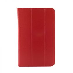 4World Samsung Galaxy Tab 2 műbőr Folded Case, 7'', piros tok-állvány