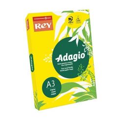 REY "Adagio" A3 80g intenzív sárga másolópapír