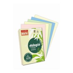 REY "Adagio" A4 80g 5x100 lap pasztell mix másolópapír