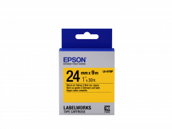 Epson LK-6YBP címkéző szalag Sárgán fekete