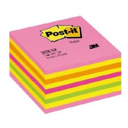 3M POSTIT 76x76 mm 450 lapos vegyes öntapadó jegyzettömb