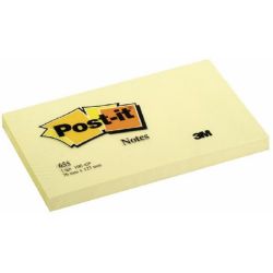 3M POSTIT 76x127 mm 100 lapos sárga öntapadó jegyzettömb