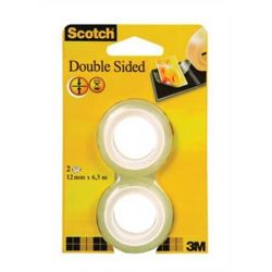 3M SCOTCH 12 mm x 6,3 m kétoldalas ragasztószalag utántöltő