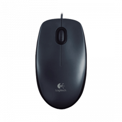 Logitech M100 fekete egér