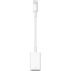 Apple Lightning (M) - USB (F) fehér adapter