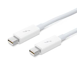 Apple Thunderbolt 2 (M) - Thunderbolt 2 (M) 0.5m fehér Thunderbolt 2 kábel