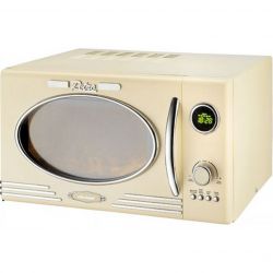Efbe-Schott SC MW 2500 Grillezős mikróhullámú sütő 25 L 900 W Krém, Rozsdamentes acél