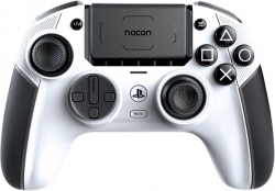 Nacon Revolution 5 Pro, Playstation 5, PC, Dual Connect, Hall-effekt, Fehér, Vezeték nélküli kontroller