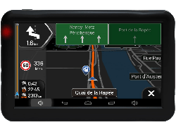 Navon A500 + iiGO Truck Primo 5", Li-polimer, Bluetooth, WiFi fekete navigáció