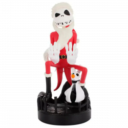 Nightmare Before Christmass Jack in Santa Suit Cable Guy, Telefon és Kontroller tartó figura