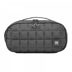 Hori Puff Pouch, Nintendo Switch 2, Official license, Puha, Szürke, Konzol védőtok