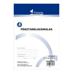 Victoria "DF-200/d" 25x2 lapos A5 pénztárelszámolás