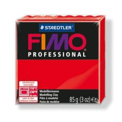 FIMO "Professional" égethető piros gyurma (85 g)