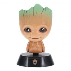 Paladone Icons Lamp, Marvel: Groot™, 12 cm, USB, Műanyag, Asztali lámpa